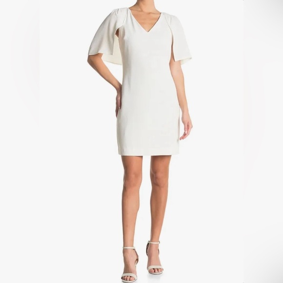 Trina Turk White Tie-Back Dress - Picture 1 of 15